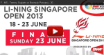 [羽球視頻] 2013李寧新加坡公開賽：男子單打決賽 - 湯米·蘇吉亞托與Boonsak Ponsana